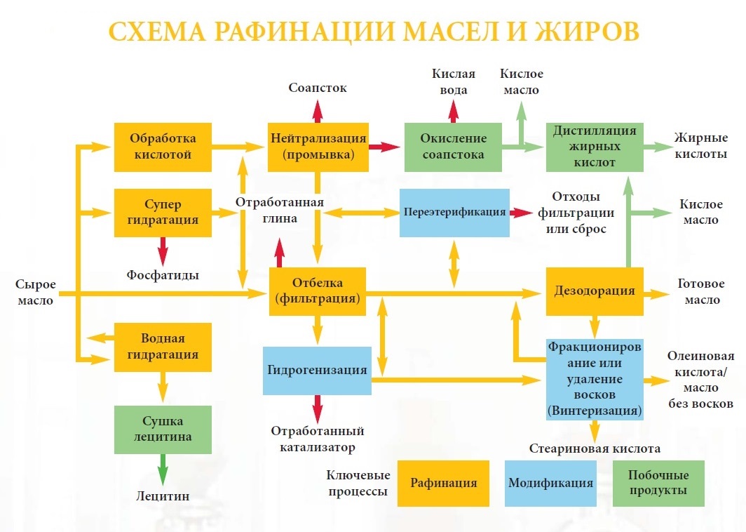 Оборудование для рафинации масла: нейтрализация, винтаризация, дезодорация  - ООО КМУТЭО